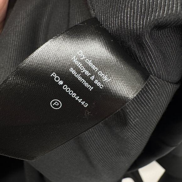 rag & bone Blazer Preston Crepe Notch Lapel Women's Size 4‎ Black - Picture 8 of 13